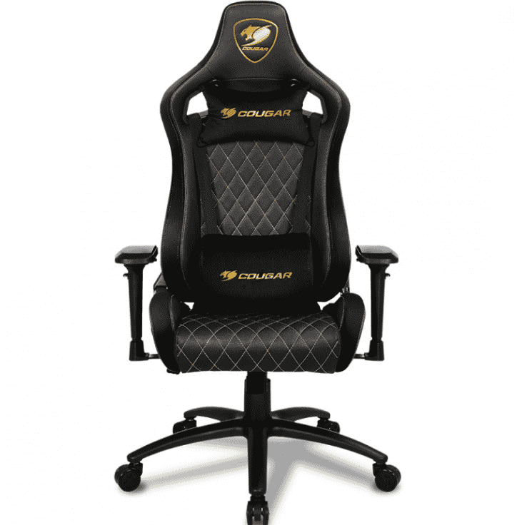 Cougar Silla Gamer Armor S Royal, hasta 120Kg, Negro