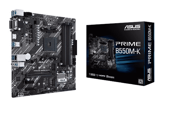 TARJETA MADRE ASUS B550M-K RYZEN DOBLE M.2 USB 3.2 GEN 2 TIPO-A (MAX 1PZ POR CLIENTE)