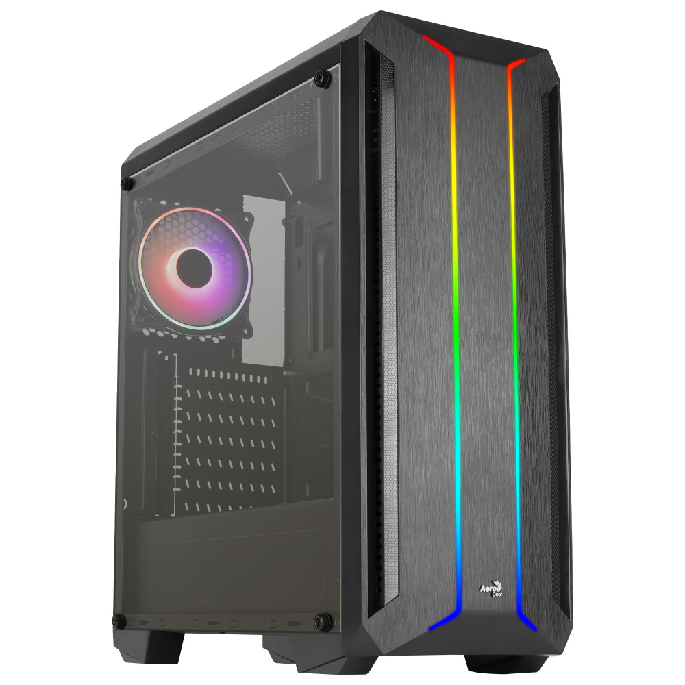 Gabinete Aerocool Skyline A V2 Negro, Argb, Atx