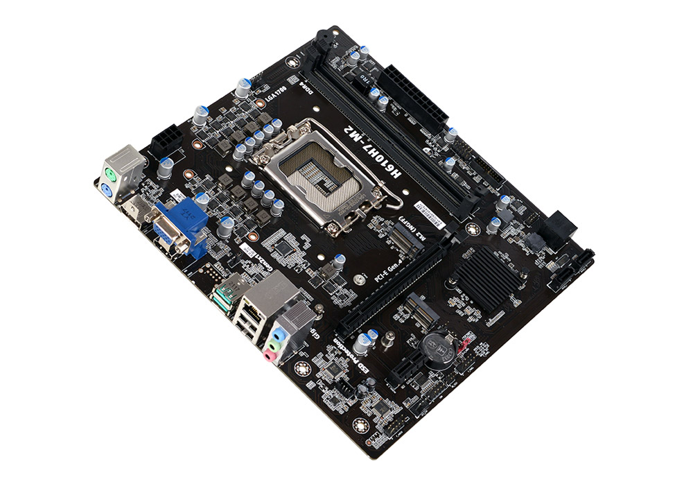 Motherboard Ecs H610h7-m2 2xddr4 Pci Giga Hdmi/vga/dp Soc 1700