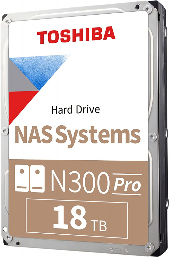 Dd Interno 18tb Nas Toshiba N300 Pro/sata 6.0 Gbits/3.5/cmr/7200 Rpm/velocidad De Transferencia