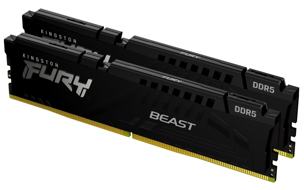 KINGSTON DDR5 32GB 6400MHz DIMM (2x16GB) FURY BEAST BLACK EXPO KF564C32BBEK2-32