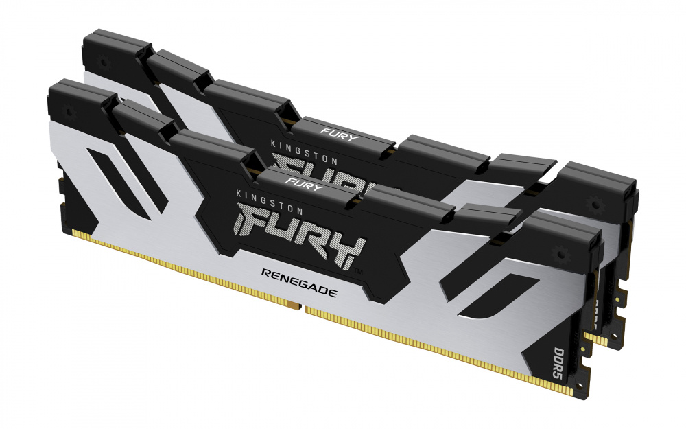 KINGSTON DDR5 96GB 6400MHz FURY RENEGADE SILVER KIT (2x48GB) KF564C32RSK2-96