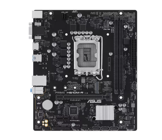 ASUS MB H610M-R INTEL LGA1700 14th 2DDR4 3200 D-SUB DVI-D HDMI M.2PRIME H610M-R
