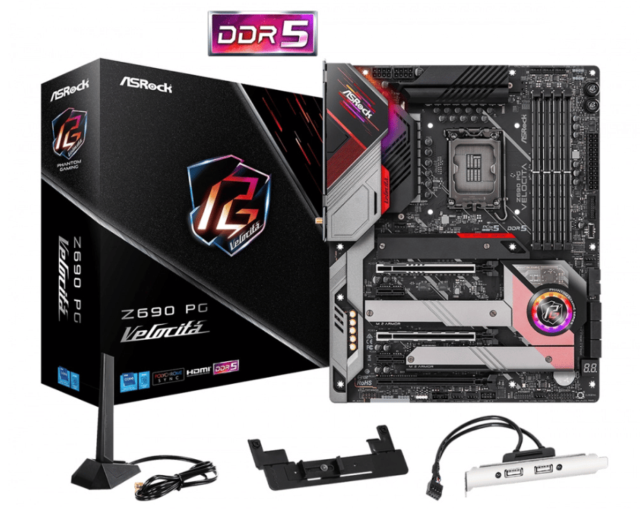 Tarjeta                                                                                                                                                                                                                                                                                                                                                                                                                                                                                                                                                                                                                                                                                                                                                                                                                                                                                                                                                                                                                                                                                                                                                                                                                                                                                                              Madre Asrock Z690 Pg Velocita Soc 1700 Hdmi,dp,ddr5,usb 3.2