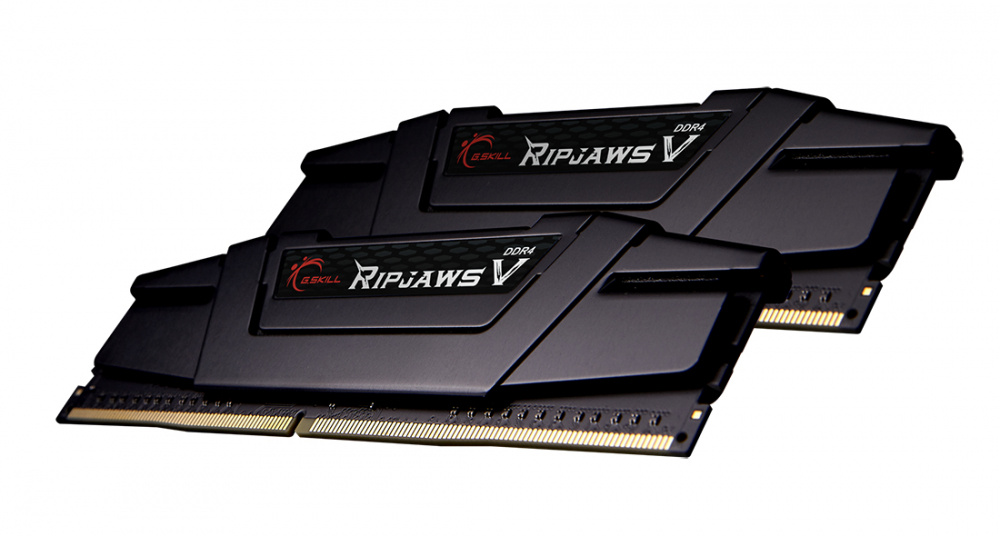 MEMORIA RAM DIMM GSKILL RIPJAWS V 32GB 2X16GB DDR4 3600MHZ CL18 NEGRO F4 3600C18D 32GVK
