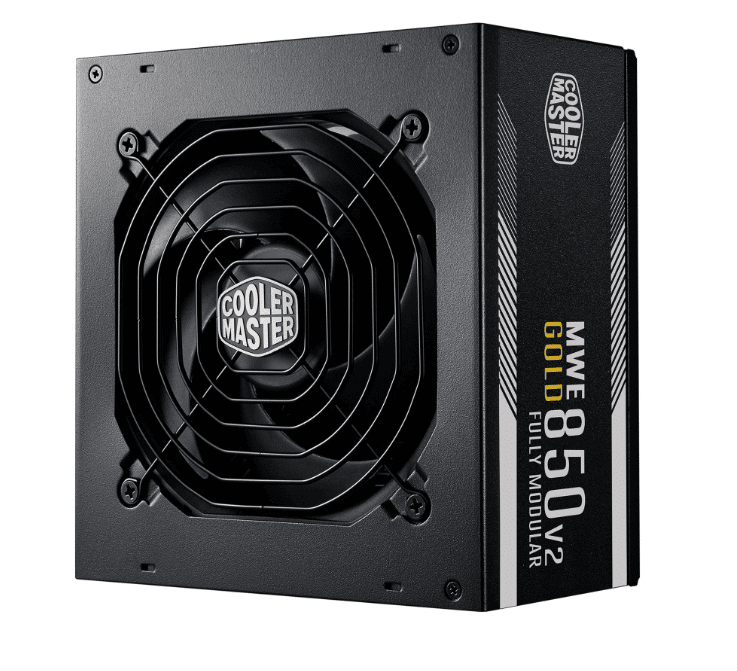 Fuente de Poder Cooler Master MWE GOLD 850 V2 FULL MODULAR 80 PLUS Gold MPE-8501-AFAAG-U2
