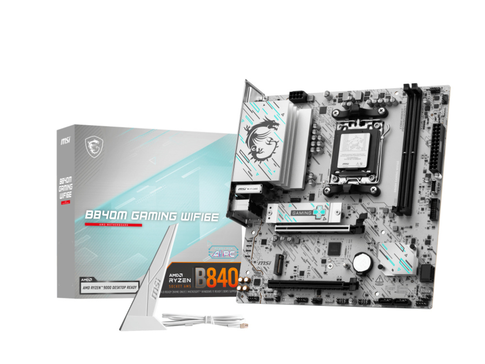 MB MSI B840M GAMING WIFI6E AM5 WIFI 6 B840M GAMING WIFI6E