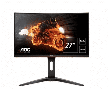 MONITOR PARA GAMING AOC CURVO C27G1 LED 27 PULGADAS FULLHD WIDE FREESYNC 144HZ HDMI
