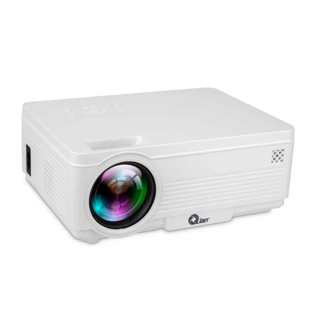 Proyector Qian Bco, Lcd, 200lum, Bt,hdmi,usb,av,aux, Altavoz (qxp-ethrx)
