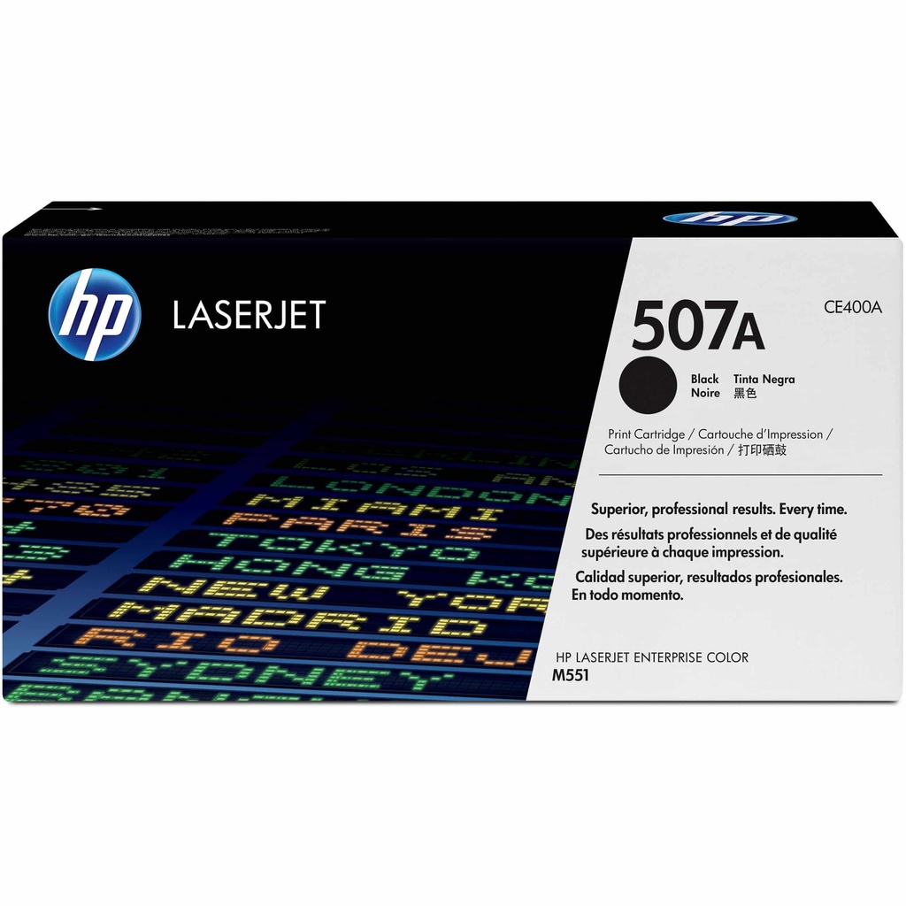 Toner Hp 507a Color Laserjet Negro (ce400a)