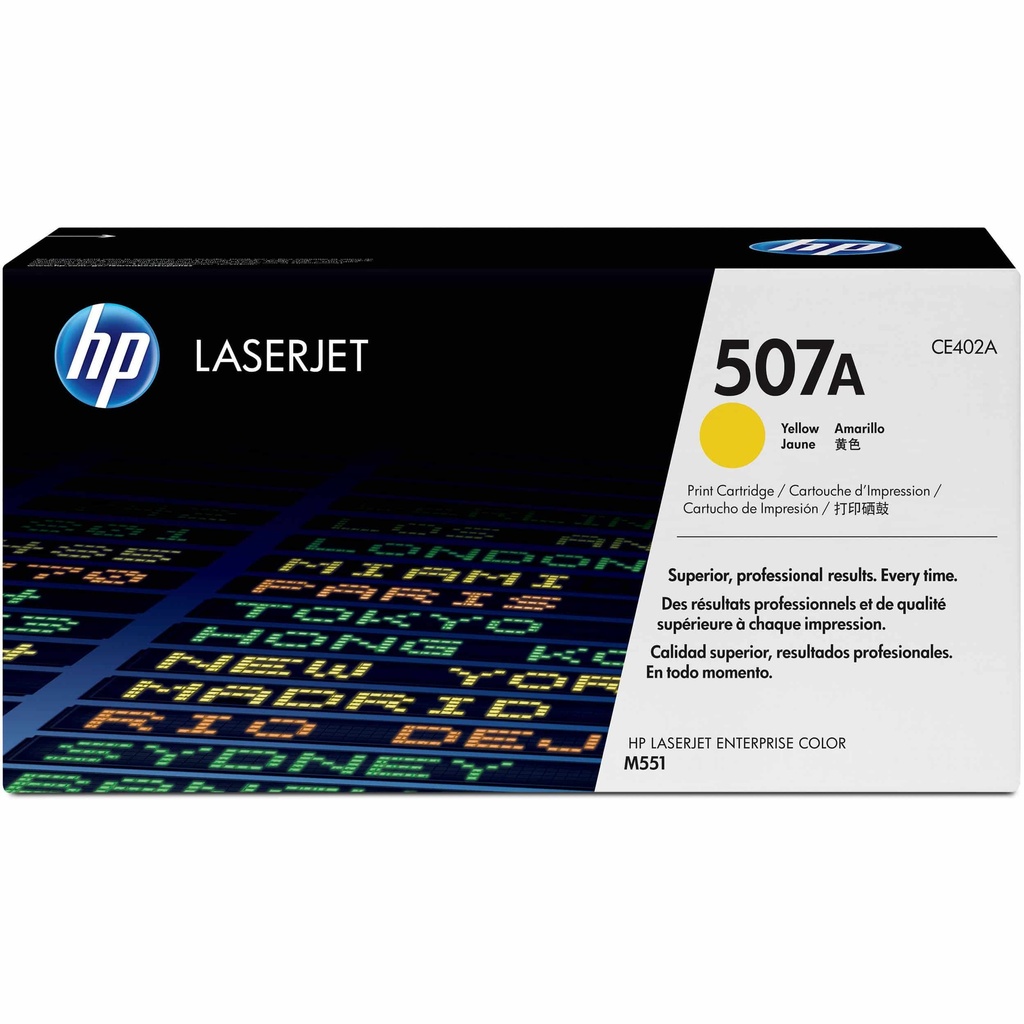 Toner Hp 507a Color Lasjet Amarillo (ce402a)