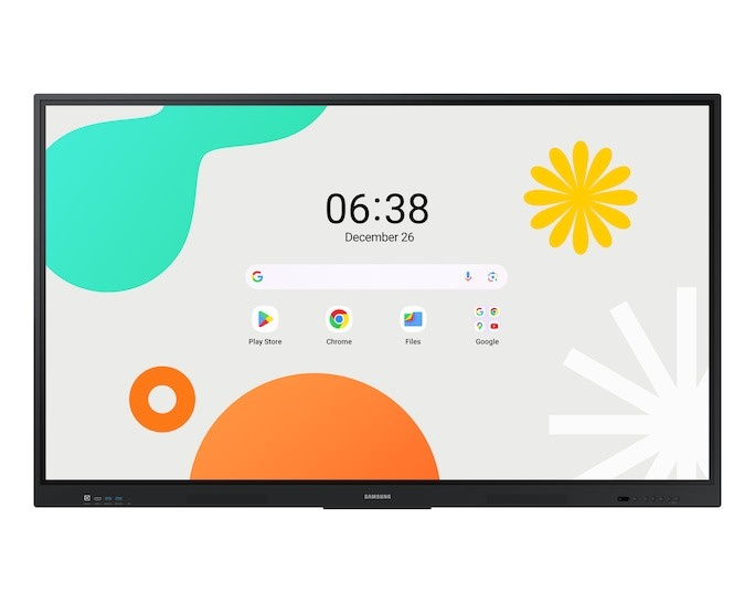Monitor Interactivo SeÑalizacion Digital Samsung 65 Android Os, Wa65f Uhd, Wifi 16/7, Touch