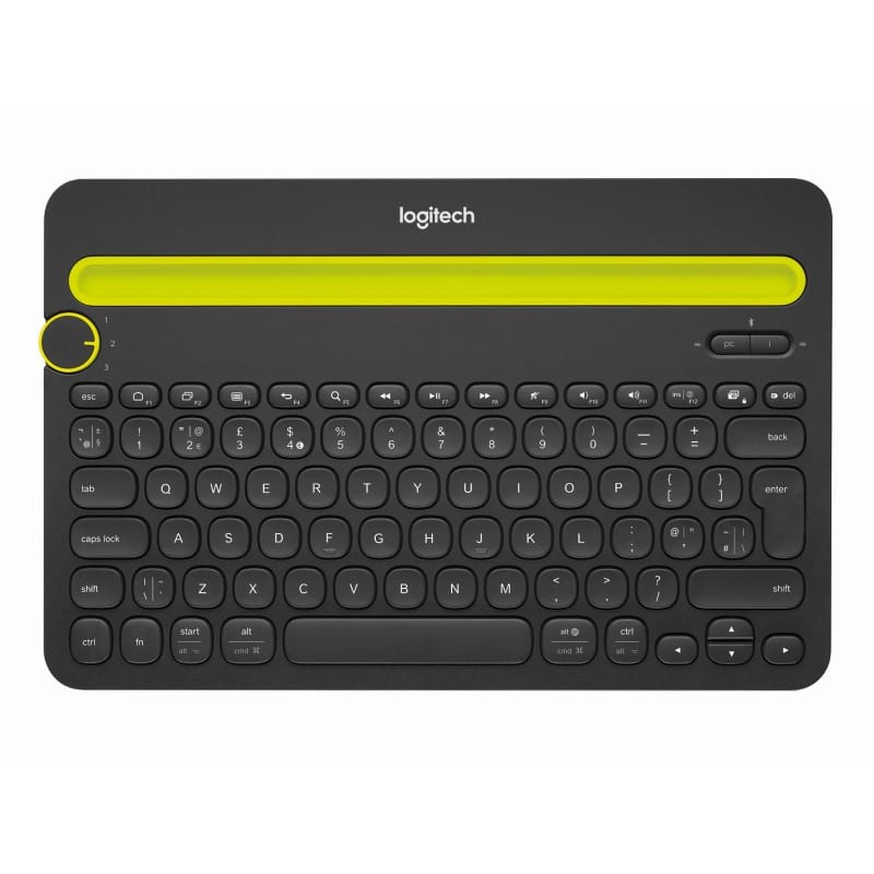 Teclado                                                                                                                                                                                                                                                                                                                                                                                                                                                                                                                                                                                             Logitech K480 Negro Bluetooth Para Pc/tablet/smar (920-006346)