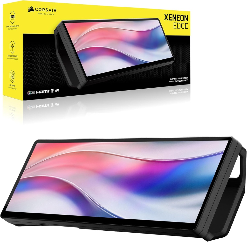 MONITOR CORSAIR TACTIL LCD XENON EDGE 14.5P 2.560X720 A 60HZ  MONTAJE CON USB C Y HDMI CC 9011306 WW