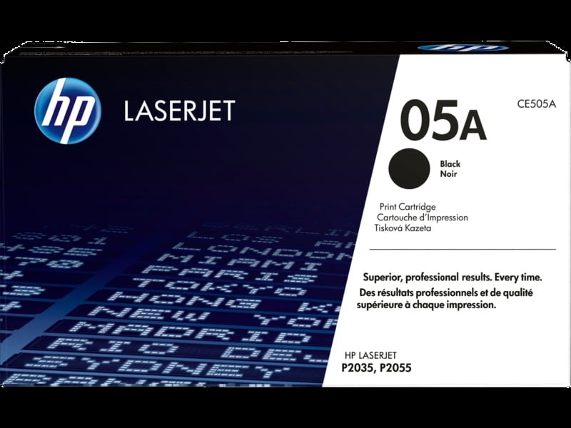 Toner                                                                                                                                                                                         Hp 05a Negro Para Laserjet P2035 (ce505a)