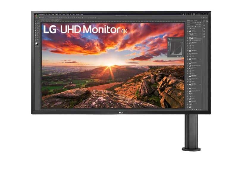 Monitor                                                                                                                                                                                                                                                                                                                                                                                                                                                                                                                                                                    Lg 32uk580-b Ergo Led 31.5" Ips Uhd 4k 3840x2160 Hdmi Dp 75hz