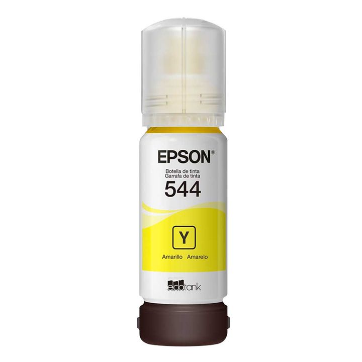 Botella Epson Ecotank T544 Amarillo 70ml (t544420-al)
