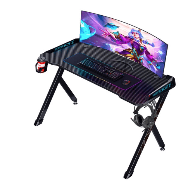 Escritorio                                                                                                                                                                                                                                                                                                                                                                                                                                                                                                                                                                                                                                                                                                                                                                                                                                                                                                                                                                                                                                                                   Xzeal Gamer Rgb, Metal/fib Carb, Hub Usb 125x65 (xzdesg1b)