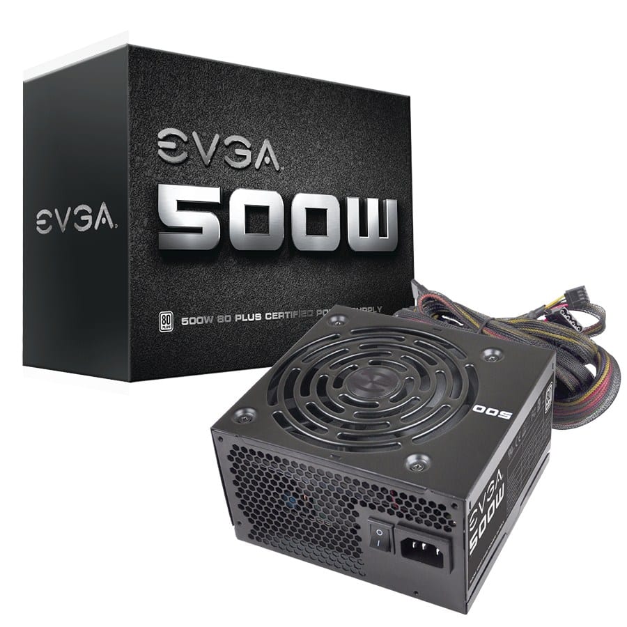 FUENTE DE PODER EVGA 100-W1-0500-KR 500W 80 PLUS