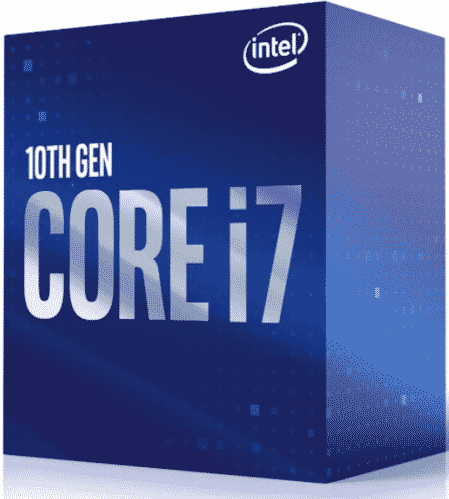 PROCESADOR INTEL CORE I7 10700 8 CORES 16MB HASTA 4.8GHZ 14NM SOCKET 1200 10th GEN PUE