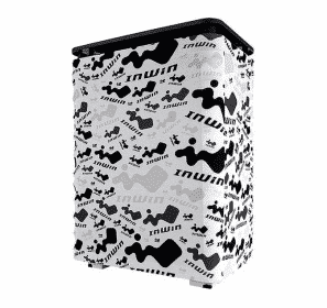 GABINETE INWIN ALICE MID TOWER CON VENTANA MONTAJE VERTICAL GRIS