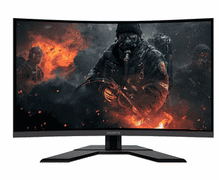 MONITOR PARA GAMING GIGABYTE 32 PULGADAS WHD CURVO 165HZ HDMI 2.0 165HZ 1MS VA G32QC-SA
