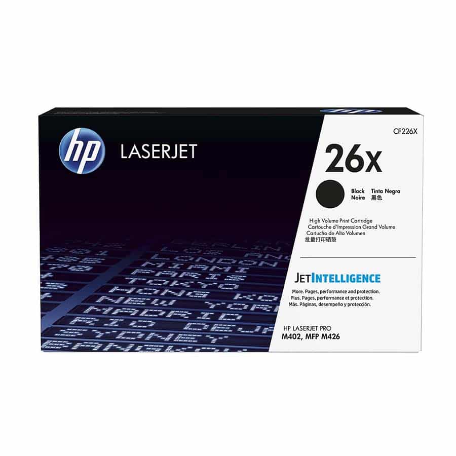 Cartucho Hp 26x Negro Alto Rendimiento Laserjet Pro M402/m426 (cf226x)