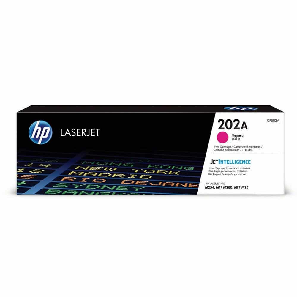 Toner                                                                                                                                                                                         Hp 202a Magenta Laserjet M281fdw (cf503a)
