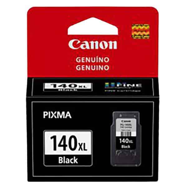 Cartucho Canon Pg-140 Xl Negro P/mg3110 Mg3210 Mg4210 Mx391 Mx451 Mx52