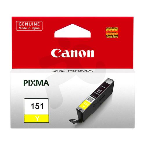 Tanque                                                                                                                                                                                                                                                                                                                                                                            De Tinta Canon Cli-151 Amarillo Para Ip7210, Mg5410(6531b001aa