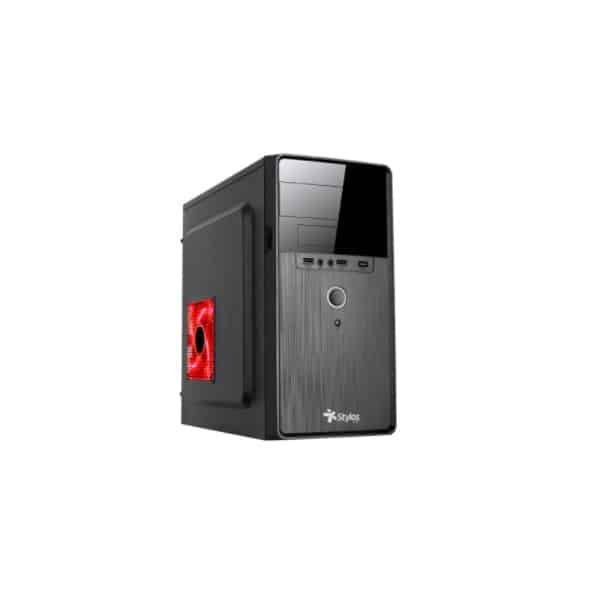 Gabinete Stylos, Micro Atx/ Micro Itx, Negro Stpgac5b