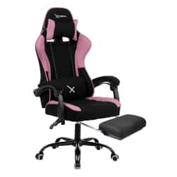 Silla                                                                                                                                                                                                                                                                                                                                                                                                                                                                                                                                                                                        Gamer Xzeal Con Reposapies Color Rosa (xzsxz52p)