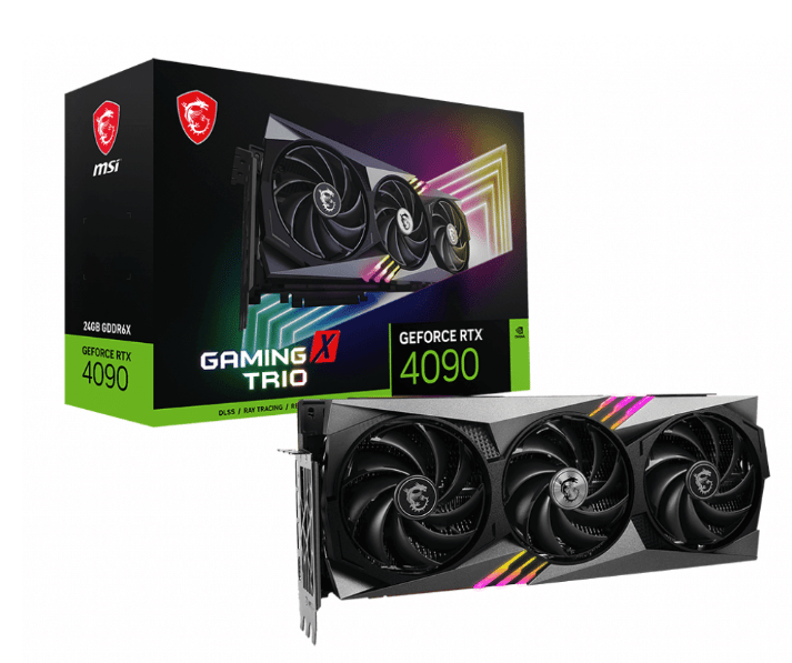 Tarjeta   De Video Nvidia Geforce MSI RTX 4090 Gaming Trio 24gb Gddr6x