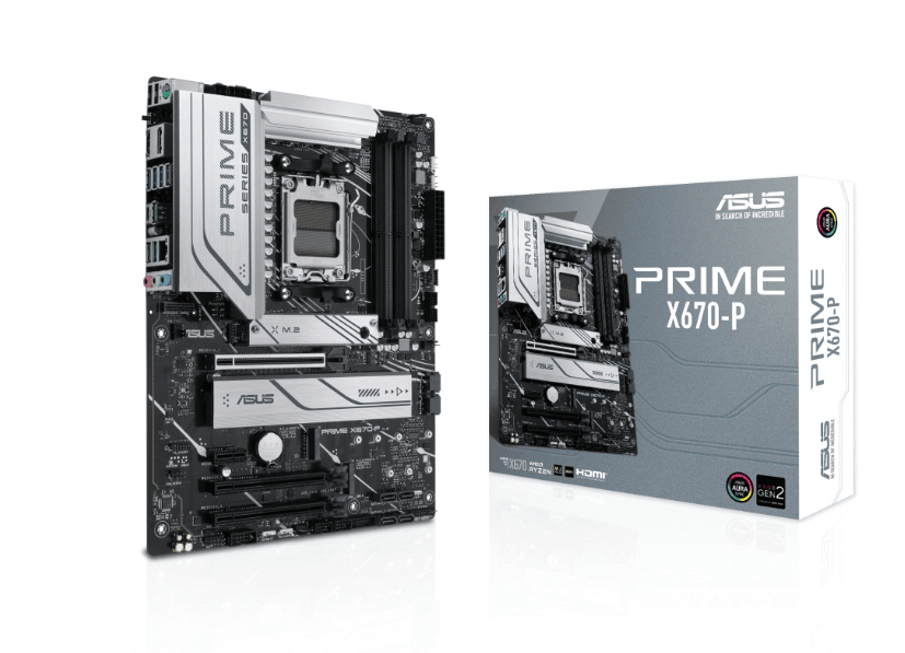 Tarjeta Madre ASUS ATX PRIME X670-P SOCKET AM5 AMD X670 DDR5 RYZEN