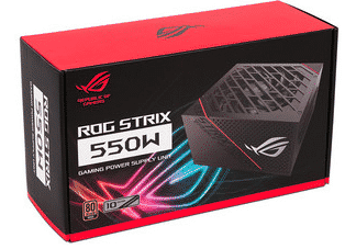 Fuente   De Poder ASUS Rog-strix-550g 80 Plus Gold 550w Atx 12v 0db