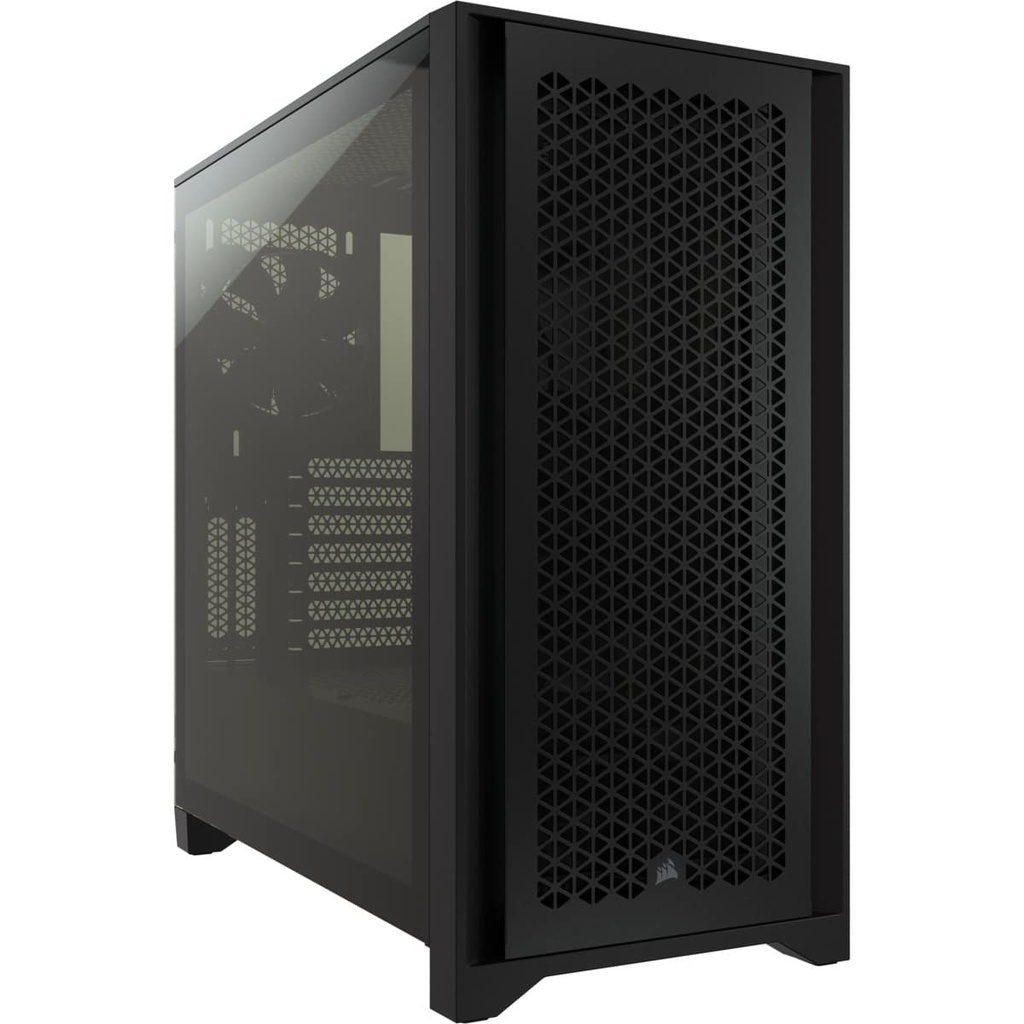 Gabinete                                                                                                                                                                                                                                                                                                                                                                                                                                                                                                                                                           Corsair Icue 4000d Airflow Black Tg Atx Cc-9011200-ww