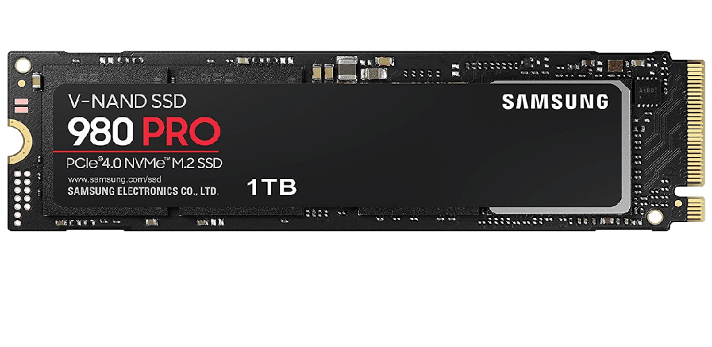 Unidad SSD Samsung 980 Pro 1tb Pcie Nvme Gen4 SSD Interno Para Videojuegos M.2 (mz-v8p1t0b)