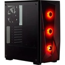 Gabinete CORSAIR CC-9011166-WW - Midi-Tower, Gabinete, ATX, Negro PUE