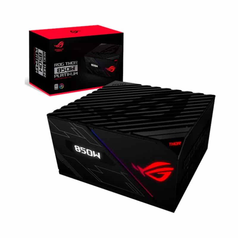 Fuente                                                                                                                                                                                                                                                                                                                                                                                                                                                                                                                                                                                                                                                                                                                                                                                                                                                                                                                                                                                                                                                                                                                                                                                                                                                                                        De Poder Asus Rog-thor-850p 80 Plus Platinum 850w Rgb Oled