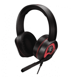 Audifonos   Headset Para Gaming ADATA XPG Emix H20 7.1 Alambrico 2.2 Mts USB Negro/rojo
