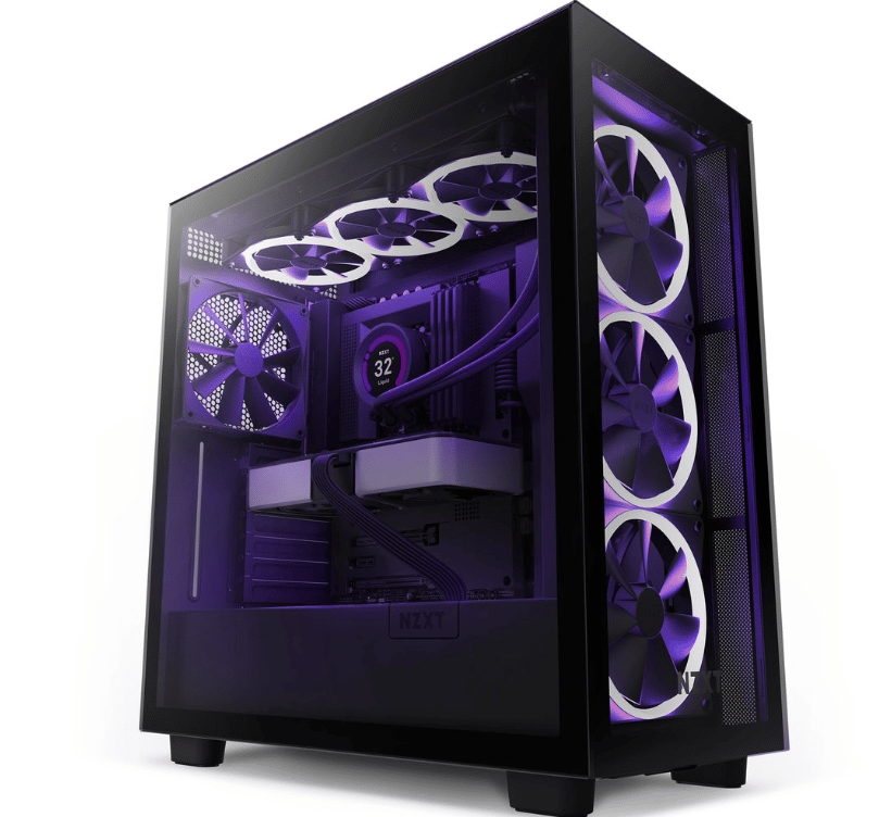Gabinete                                                                                                                                                                                                                                                                                                                                                                                                                                                                                                                                                                                                   Nzxt H7 Elite Mt Eatx 2ven Argb Tg S/fte Bk Cm-h71eb-01