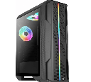 Gabinete Aerocool Splinter Duo Con Ventana Argb Matx Sin Fuente 1 Ventilador