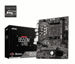 Tarjeta     Madre MSI B550m-a Pro Socket AM4 Ryzen