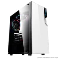Gabinete                                                                                                                                                                                                                                                                                                                                                                                                         Xzeal Xz130 Atx/ Micro Atx/ Mini Itx Blanco (xzcgb06w)