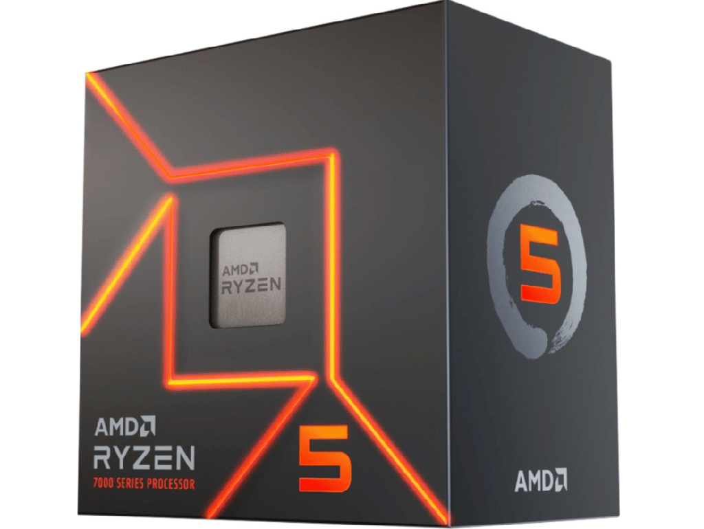 Procesador         AMD Ryzen 5 7600 5.1 Ghz 6 Core Am5 100-100001015box Six Core 65w