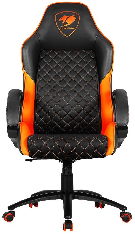 SILLA PARA GAMING COUGAR FUSION BLACK/ORANGE MAX 120KG