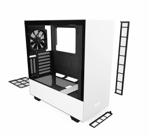 GABINETE NZXT H510i CON VENTANA MID TOWER NEGRO/BLANCO CA-H510I-W1