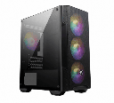 Gabinete Gamer Msi Mag Forge M100a Black Mid Tower 4 Fan