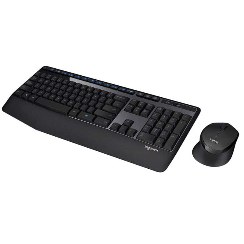 Kit Logitech Mk345 Teclado/mouse Inalam. Reposamanos Usb (920-007820)